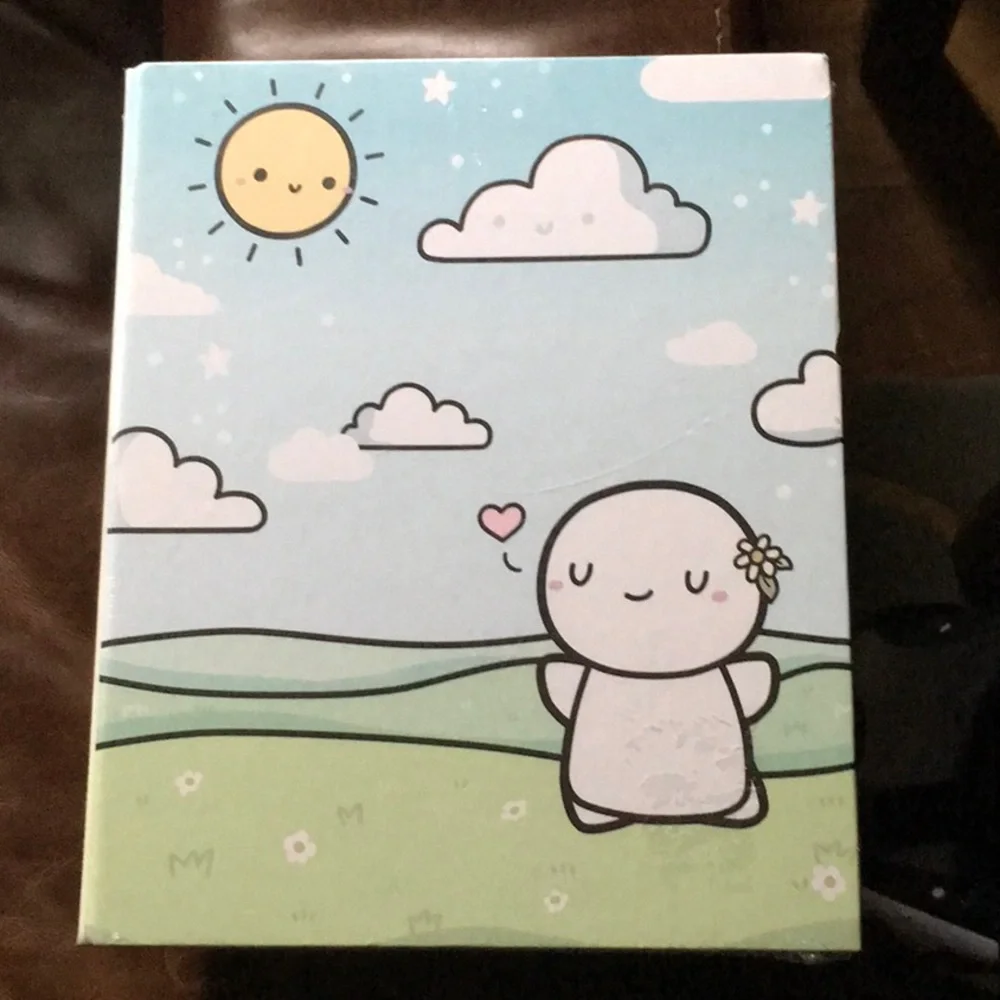 The Coffee Monsterz Co Sticker Binder - A New Day Cover. Binder only.